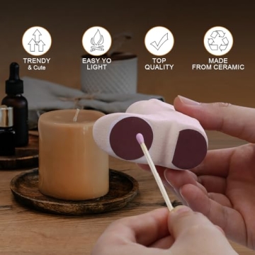 KALAUTO Cowboy Boot Match Holder - Cute Ceramic Decor