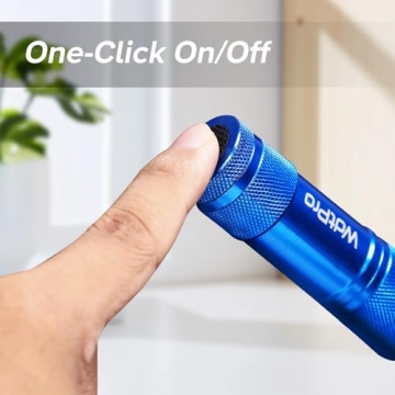 WdtPro Mini LED Flashlights - Bright, Colorful & Versatile