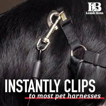 Leash Boss Dog Seatbelt Tether - Chew-Proof Safety Restraint