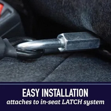 Leash Boss Dog Seatbelt Tether - Chew-Proof Safety Restraint