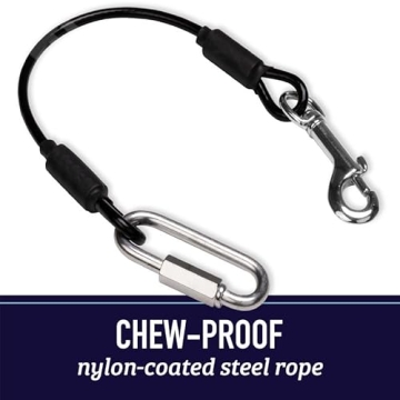 Leash Boss Dog Seatbelt Tether - Chew-Proof Safety Restraint