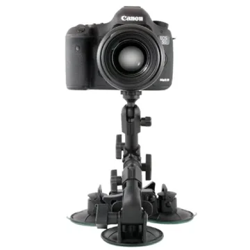 Delkin Devices Fat Gecko Triple Suction Camera Mount