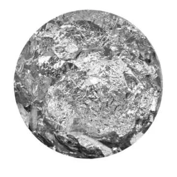 Young Nails False Nail, Silver flakes