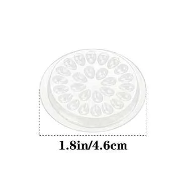 Kukiwhy Eyelash Glue Holder 100 Pcs Efficient and Clean