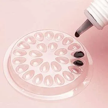 Kukiwhy Eyelash Glue Holder 100 Pcs Efficient and Clean