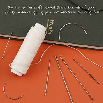 Best Waxed Thread & Leather Needles for Upholstery Repair