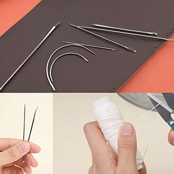 Best Waxed Thread & Leather Needles for Upholstery Repair