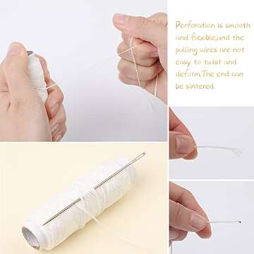 Best Waxed Thread & Leather Needles for Upholstery Repair