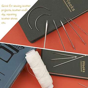 Best Waxed Thread & Leather Needles for Upholstery Repair