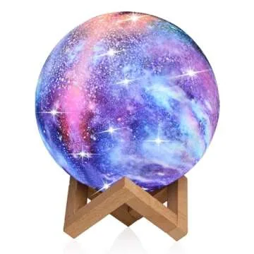 Enchanting Moon Lamp for Kids - 16 Colors & Remote Control