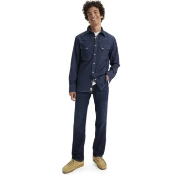 Levi's 505 Regular Fit Jeans – Classic Style for All Sizes