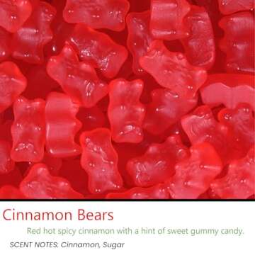 Cinnamon Bear Scented - 12 Pack - Scented Tealight Candles - Soy Beeswax Blend - Handmade in The USA - Candeo Candle - Holiday Christmas Scents