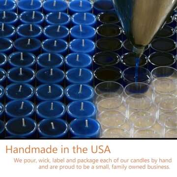 Cinnamon Bear Scented - 12 Pack - Scented Tealight Candles - Soy Beeswax Blend - Handmade in The USA - Candeo Candle - Holiday Christmas Scents