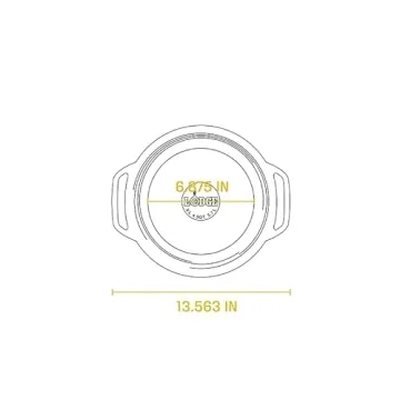 Lodge Enameled Cast Iron Dutch Oven - 6 Quart - Red