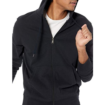 Amazon Essentials Lightweight Full-Zip Hoodie for Men