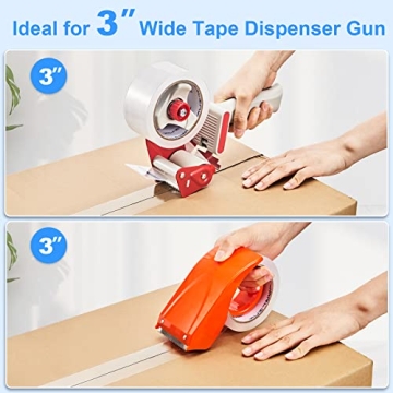 Durable JARLINK Clear Packing Tape, Perfect for Shipping