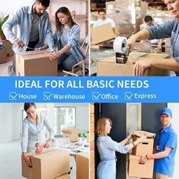 Durable JARLINK Clear Packing Tape, Perfect for Shipping