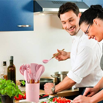 Caliamary 11 Pcs Silicone Kitchen Utensil Set