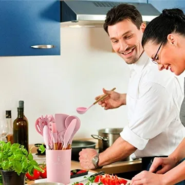 Caliamary 11 Pcs Silicone Kitchen Utensil Set