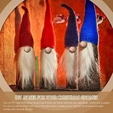 Elegant Wood Ball Knobs for DIY and Home Decor