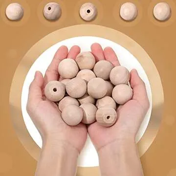 Elegant Wood Ball Knobs for DIY and Home Decor
