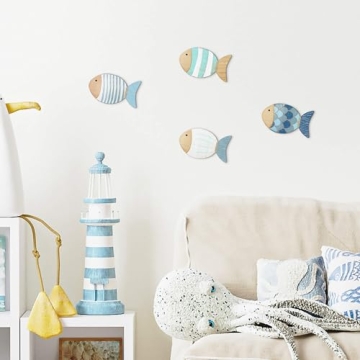 Catch the Vibe with Putuo Decor's Wooden Fish Art