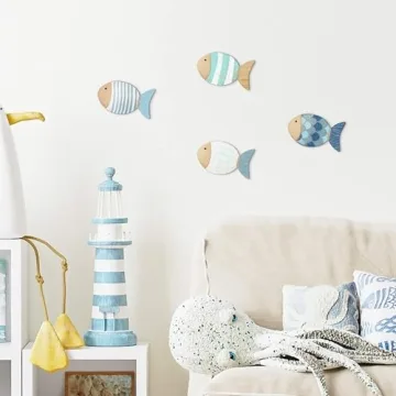 Catch the Vibe with Putuo Decor's Wooden Fish Art