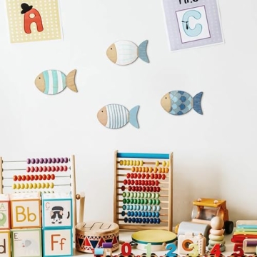 Catch the Vibe with Putuo Decor's Wooden Fish Art