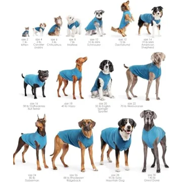 Gold Paw Stretch Fleece Dog Coat: Stylish & Cozy Sweater for Pets