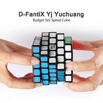 D-FantiX Yj Yuchuang Speed Cube for Puzzle Enthusiasts