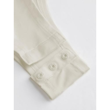 CIDER Women's French Riviera Vacation Solid Off-shoulder Bodysuit: Khaki, Small