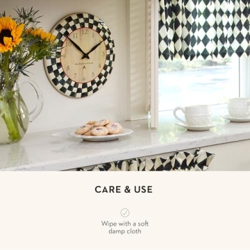 MacKenzie-Childs Wall Clock for Kitchen & Living Room Style