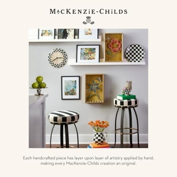 MacKenzie-Childs Wall Clock for Kitchen & Living Room Style