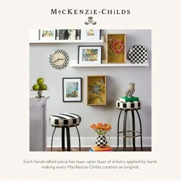 MacKenzie-Childs Wall Clock for Kitchen & Living Room Style