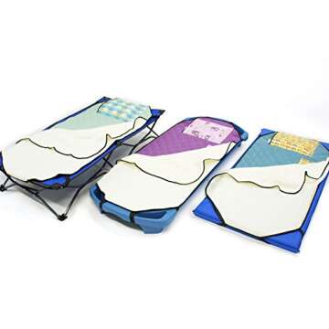 Urban Infant Tot Cot Kids Nap Mat - Toddler Preschool Daycare Bedding Cover with Blanket and Pillow - Superhero