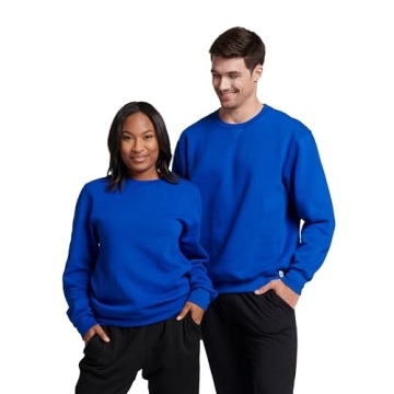 Russell Athletic Men's Dri Power Crewneck Sweatshirt, Royal Blue, Large