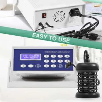 Ionic Detox Foot Bath - Premium Detox Spa Experience