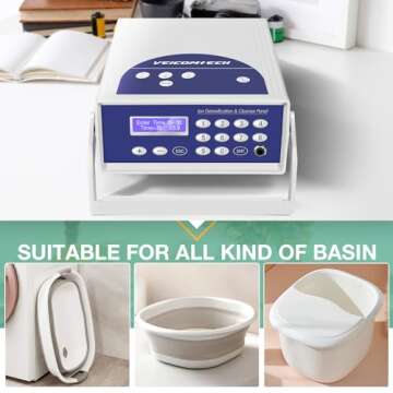 Ionic Detox Foot Bath - Premium Detox Spa Experience