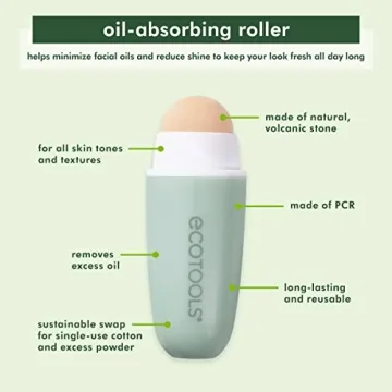 EcoTools Oil Absorbing Volcanic Ash Face Roller for Oily Skin