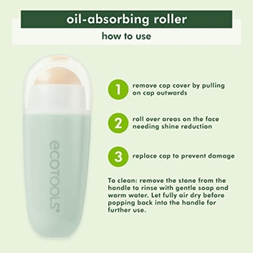 EcoTools Oil Absorbing Volcanic Ash Face Roller for Oily Skin