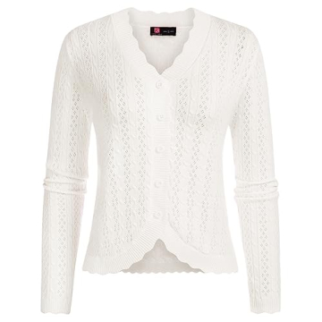 Lightweight Cropped Cardigan for Women - Kancy Kole