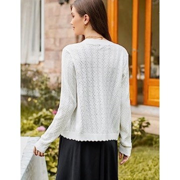 Lightweight Cropped Cardigan for Women - Kancy Kole