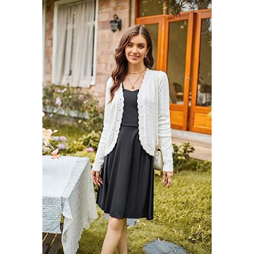 Lightweight Cropped Cardigan for Women - Kancy Kole