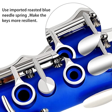 EASTROCK Bb Flat Clarinet for Students Beginners with Accessories