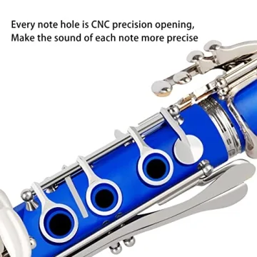 EASTROCK Bb Flat Clarinet for Students Beginners with Accessories