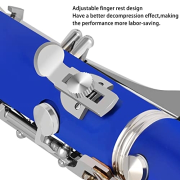 EASTROCK Bb Flat Clarinet for Students Beginners with Accessories
