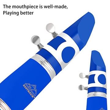 EASTROCK Bb Flat Clarinet for Students Beginners with Accessories