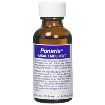 Jamol Laboratories Ponaris Nasal Emollient - Soothing Relief for Dry Nasal Discomfort