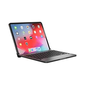 Brydge 11.0 Pro Wireless Keyboard | iPad Pro 11-inch Compatible, Backlit Keys, Long Battery Life, Sp...