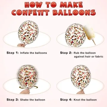 Vibrant 114PCS Red and Black Balloon Garland Kit